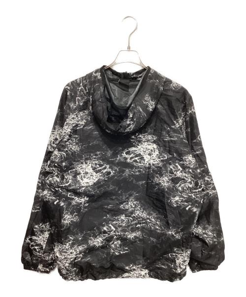 OAKLEY（オークリー）OAKLEY (オークリー) Enhance Wind Mesh Jacket / 総柄ナイロンジャケット ブラック サイズ:XXLの古着・服飾アイテム