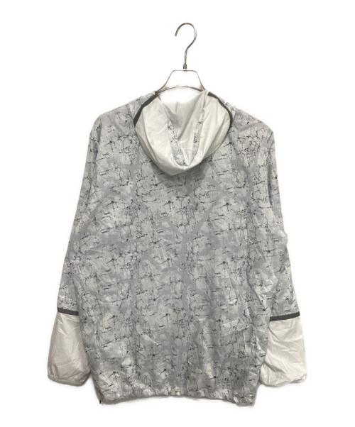 OAKLEY（オークリー）OAKLEY (オークリー) 総柄ナイロンジャケット グレー サイズ:XXLの古着・服飾アイテム
