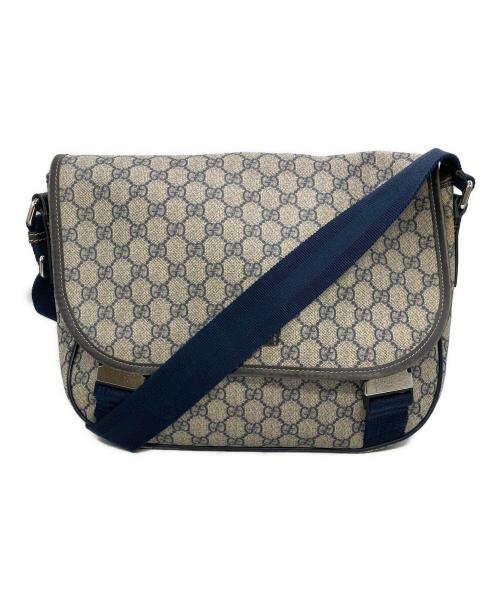 GUCCI（グッチ）GUCCI (グッチ) GGスプリーム メッセンジャーバッグ / ショルダーバッグ ベージュ サイズ:なしの古着・服飾アイテム