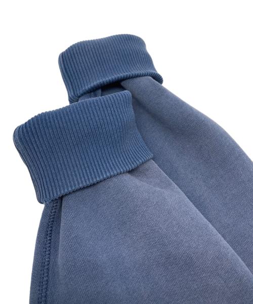 RRL（ダブルアールエル）RRL (ダブルアールエル) USED加工 フリースフルジップ フーディ ブルー サイズ:XSの古着・服飾アイテム