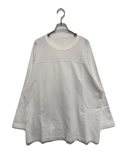 COMOLI（コモリ）COMOLI (コモリ) フットボールTシャツ ホワイト サイズ:3の古着・服飾アイテム