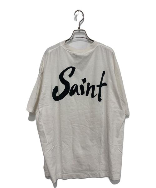 SAINT MICHAEL（セントマイケル）SAINT MICHAEL (セントマイケル) SUPER DIRTY プリントTシャツ ホワイト サイズ:XXLの古着・服飾アイテム