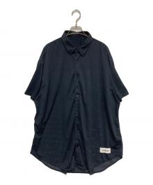 dDdDdDd（デー）の古着「ポロメッシュ ショートスリーブシャツ」｜ブラック