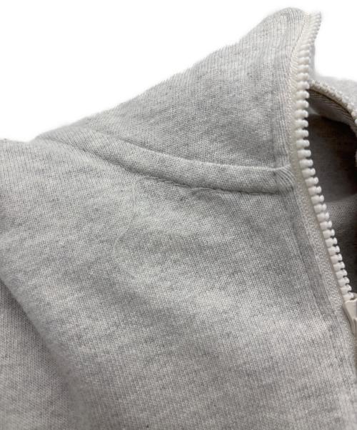 NAUTICA（ノーティカ）NAUTICA (ノーティカ) ハーフジップロゴカットソー グレー サイズ:Ｍの古着・服飾アイテム