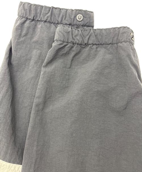 TOWN CRAFT（タウンクラフト）TOWN CRAFT (タウンクラフト) ハーフジップナイロンジャケット ブラック×ホワイト サイズ:Lの古着・服飾アイテム