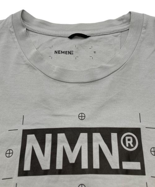 NEMEN（ネーメン）NEMEN (ネーメン) クレイズロゴTシャツ グレー サイズ:Ｍの古着・服飾アイテム