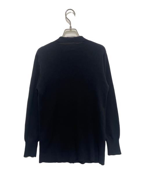 Plage（プラージュ）Plage (プラージュ) Co/Aceスムース ポロカーディガン ブラック サイズ:FREEの古着・服飾アイテム