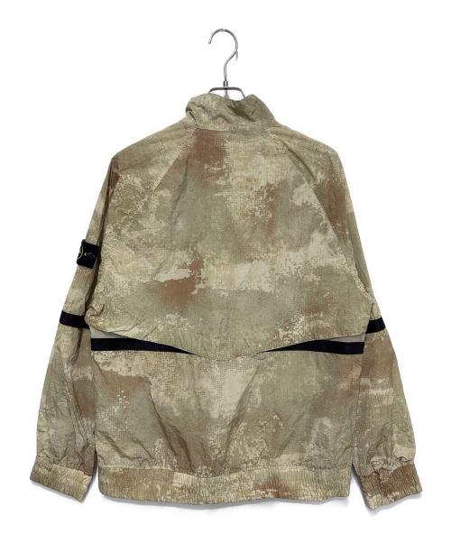 STONE ISLAND（ストーンアイランド）STONE ISLAND (ストーンアイランド) グリッドカモ ナイロンジャケット グリーン サイズ:XLの古着・服飾アイテム