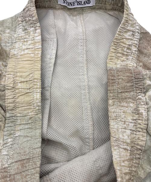 STONE ISLAND（ストーンアイランド）STONE ISLAND (ストーンアイランド) ナイロンハーフパンツ グリーン サイズ:30の古着・服飾アイテム