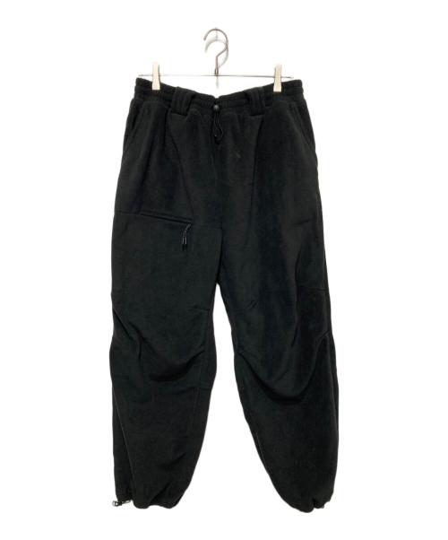 Marmot Capital（マーモット キャピタル）Marmot Capital (マーモット キャピタル) マイクロフリースパンツ ブラック サイズ:Lの古着・服飾アイテム