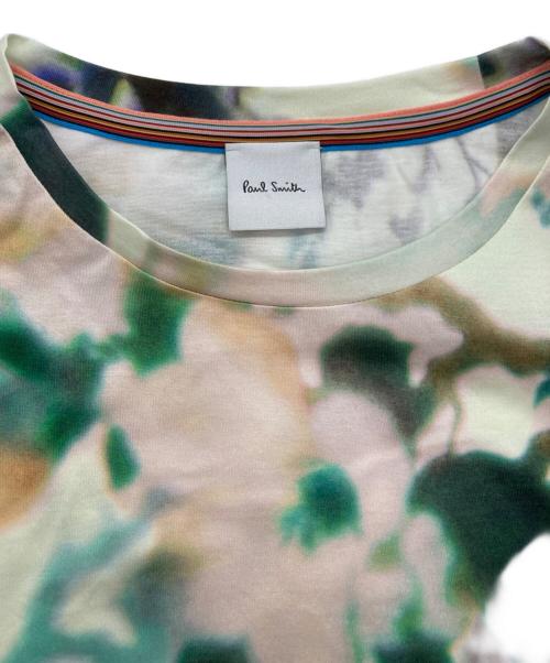 PAUL SMITH（ポールスミス）PAUL SMITH (ポールスミス) ”Lens Blur Botanical” 半袖Tシャツ グリーン サイズ:Ｍの古着・服飾アイテム