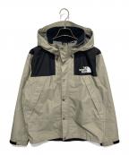 THE NORTH FACEザ ノース フェイス）の古着「マウンテンレインテックスジャケット」｜ベージュ