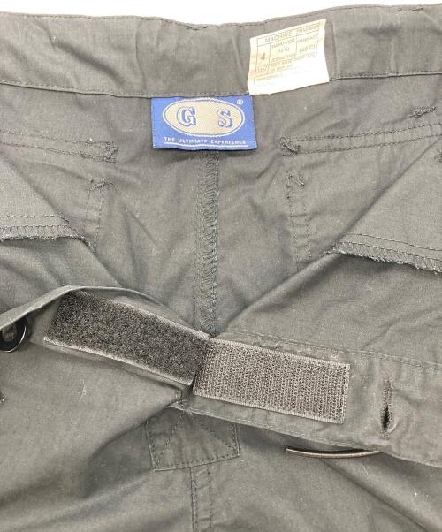 GS THE ULTIMATE EXPERIENCE（ジーエス ジ アルティメイト エクスペリエンス）GS THE ULTIMATE EXPERIENCE (ジーエス ジ アルティメイト エクスペリエンス) テクノカーゴパンツ ブラック サイズ:Ｓの古着・服飾アイテム