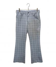 Needles（ニードルズ）の古着「ブーツカットパンツ」｜ブルー