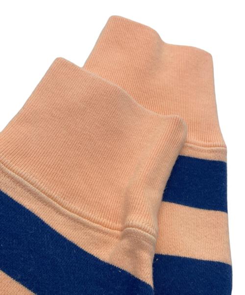 C.E（シーイー）C.E (シーイー) CAV EMPTボーダースウェット オレンジ×ブルー サイズ:Mの古着・服飾アイテム