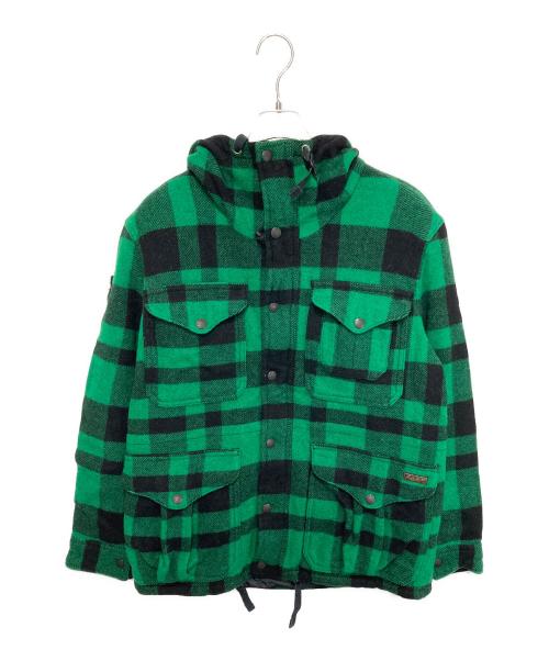 POLO RALPH LAUREN（ポロ・ラルフローレン）POLO RALPH LAUREN (ポロ・ラルフローレン) フーデッドマッキーノジャケット グリーン サイズ:Ｌの古着・服飾アイテム