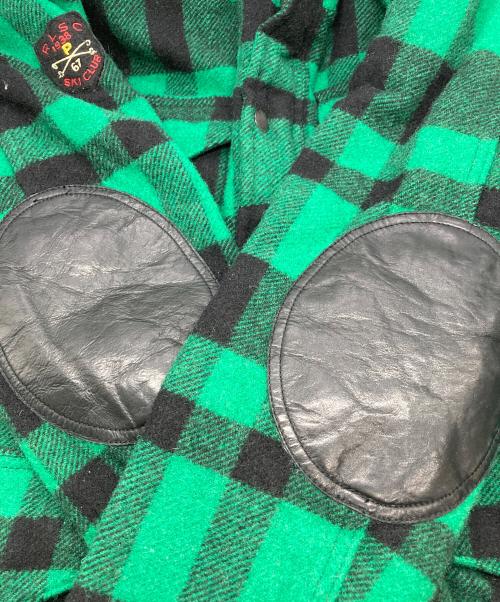 POLO RALPH LAUREN（ポロ・ラルフローレン）POLO RALPH LAUREN (ポロ・ラルフローレン) フーデッドマッキーノジャケット グリーン サイズ:Ｌの古着・服飾アイテム