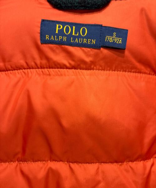 POLO RALPH LAUREN（ポロ・ラルフローレン）POLO RALPH LAUREN (ポロ・ラルフローレン) ウールチェックダウンジャケト グリーン サイズ:Ｓの古着・服飾アイテム
