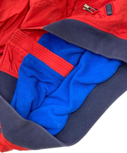 POLO RALPH LAUREN（ポロ・ラルフローレン）POLO RALPH LAUREN (ポロ・ラルフローレン) 裏フリースシェルジャケット レッド サイズ:Ｓの古着・服飾アイテム