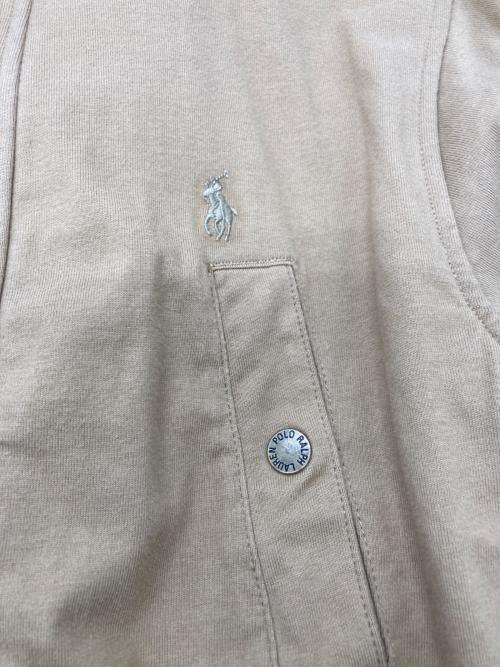 POLO RALPH LAUREN（ポロ・ラルフローレン）POLO RALPH LAUREN (ポロ・ラルフローレン) フーデッドジャケット ベージュ サイズ:XLの古着・服飾アイテム