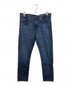 HUGO BOSSヒューゴ ボス）の古着「「TABER」TAPERED FIT デニムパンツ」｜インディゴ