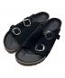 BIRKENSTOCK（ビルケンシュトック）の古着「B&Y別注  チューリッヒ ビッグバックルサンダル」｜ブラック