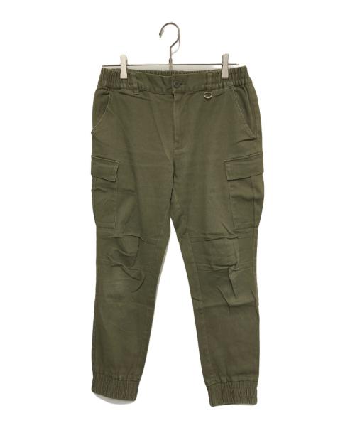 Junhashimoto（ジュンハシモト）Junhashimoto (ジュンハシモト) カーゴジョガーパンツ オリーブ サイズ:Ｍの古着・服飾アイテム