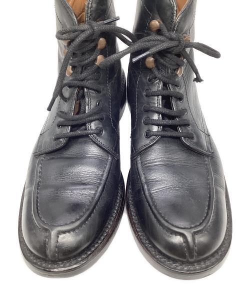 WALLSALL（ウォールソール）WALLSALL (ウォールソール) Uチップ編み上げブーツ ブラック サイズ:42の古着・服飾アイテム