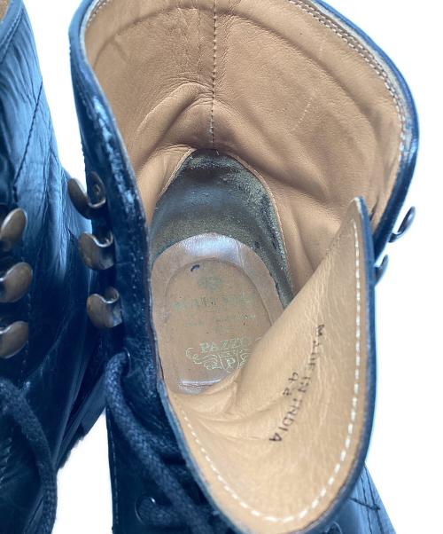 WALLSALL（ウォールソール）WALLSALL (ウォールソール) Uチップ編み上げブーツ ブラック サイズ:42の古着・服飾アイテム