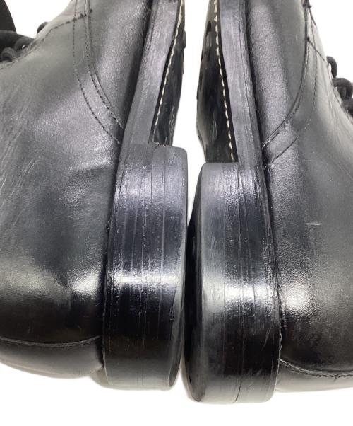 WALLSALL（ウォールソール）WALLSALL (ウォールソール) Uチップ編み上げブーツ ブラック サイズ:42の古着・服飾アイテム