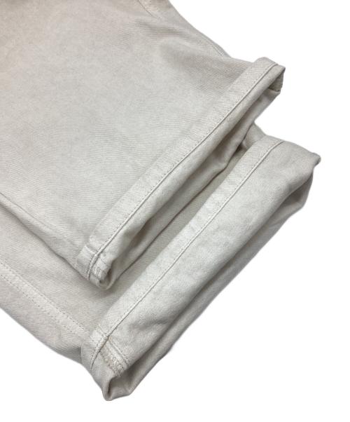 AMOMENTO（アモーメント）AMOMENTO (アモーメント) ドローストリングデニムパンツ ベージュ サイズ:Ｍの古着・服飾アイテム