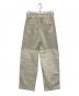 AMOMENTO (アモーメント) ドローストリングデニムパンツ ベージュ サイズ:Ｍ：10000円