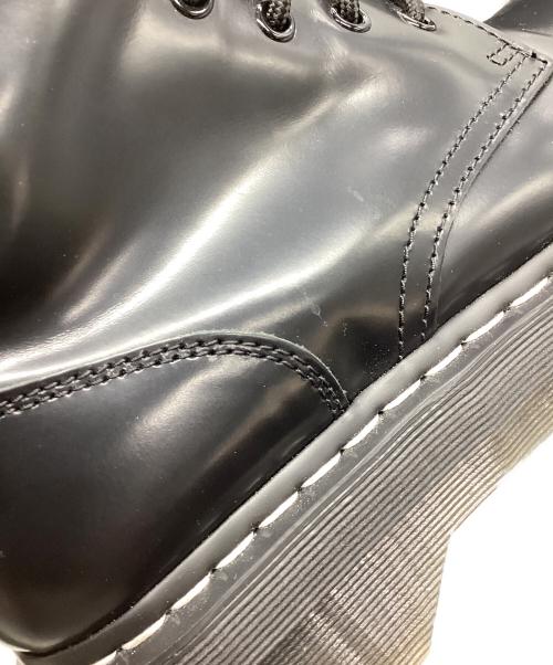 Dr.Martens（ドクターマーチン）Dr.Martens (ドクターマーチン) ジェイドン 8ホール サイドジップ レザー レースアップ ブーツ ブラック サイズ:UK8の古着・服飾アイテム