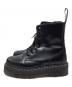 Dr.Martens (ドクターマーチン) ジェイドン 8ホール サイドジップ レザー レースアップ ブーツ ブラック サイズ:UK8：15000円