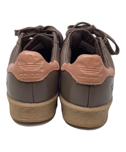 adidas（アディダス）adidas (アディダス) SUPERSTAR LUX / スーパースター LUX ブラウン サイズ:22.5ｃｍの古着・服飾アイテム