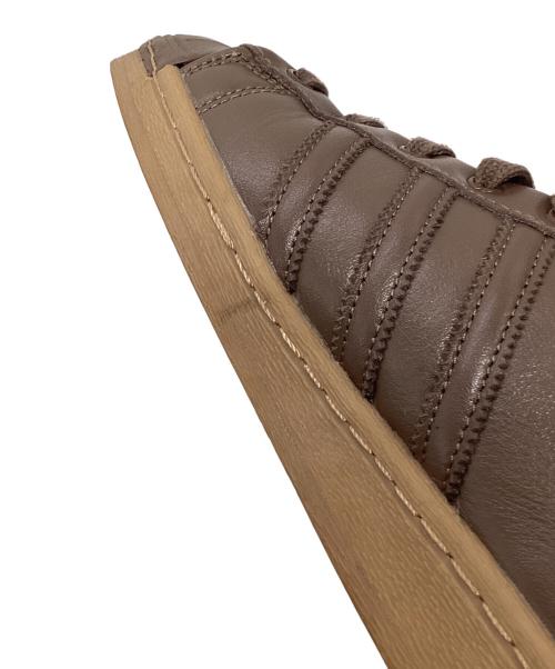 adidas（アディダス）adidas (アディダス) SUPERSTAR LUX / スーパースター LUX ブラウン サイズ:22.5ｃｍの古着・服飾アイテム