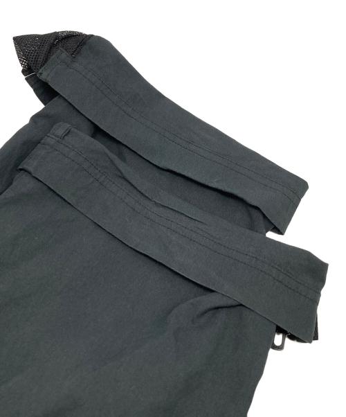 032c（ゼロスリーツーシー）032c (ゼロスリーツーシー) サイドジップトラックパンツ ブラック サイズ:Ｓの古着・服飾アイテム