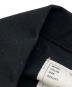 中古・古着 sacai (サカイ) Cotton Oxford Nylon Twill Shirt / コットン オックスフォード ナイロン ツイル ミリタリー シャツ ブラック サイズ:2：25000円