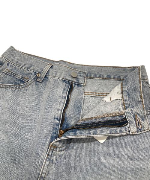2(g+c)（トゥージートゥーシー）2(g+c) (トゥージートゥーシー) TWWデニムパンツ ブルー サイズ:L/XLの古着・服飾アイテム