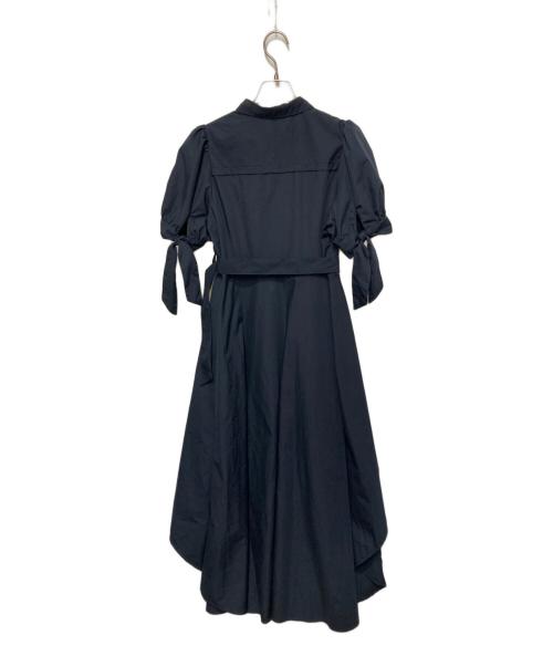 POLO BCS（ポロ・ビーシーエス）POLO BCS (ポロ・ビーシーエス) DazzliN (ダズリン) ヘムレイヤードシャツワンピース ネイビー サイズ:Sの古着・服飾アイテム