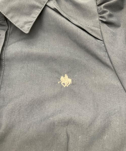 POLO BCS（ポロ・ビーシーエス）POLO BCS (ポロ・ビーシーエス) DazzliN (ダズリン) ヘムレイヤードシャツワンピース ネイビー サイズ:Sの古着・服飾アイテム