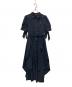 POLO BCS（ポロ・ビーシーエス）の古着「ヘムレイヤードシャツワンピース」｜ネイビー