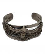 saadサード）の古着「特大イーグルバングル」｜シルバー