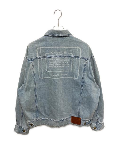 COACH（コーチ）COACH (コーチ) ノベルティ デニム ジャケット ブルー サイズ:XLの古着・服飾アイテム
