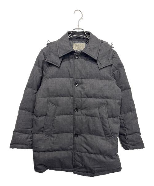 UNITED ARROWS（ユナイテッドアローズ）UNITED ARROWS (ユナイテッドアローズ) サキソニー ダウンコート グレー サイズ:Ｍの古着・服飾アイテム