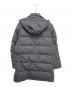 UNITED ARROWS (ユナイテッドアローズ) サキソニー ダウンコート グレー サイズ:Ｍ：5000円