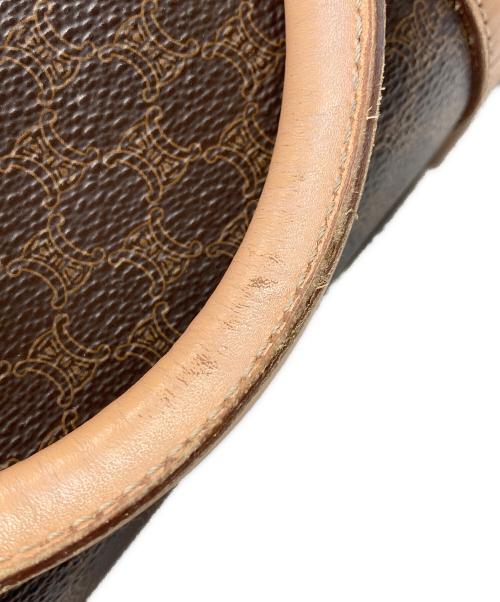 CELINE（セリーヌ）CELINE (セリーヌ) マカダム柄 ミニボストンバッグ ブラウン サイズ:なしの古着・服飾アイテム