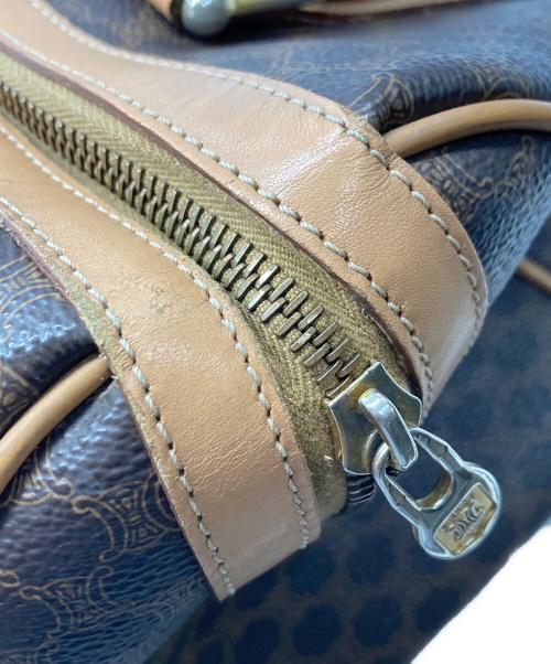 CELINE（セリーヌ）CELINE (セリーヌ) マカダム柄 ミニボストンバッグ ブラウン サイズ:なしの古着・服飾アイテム