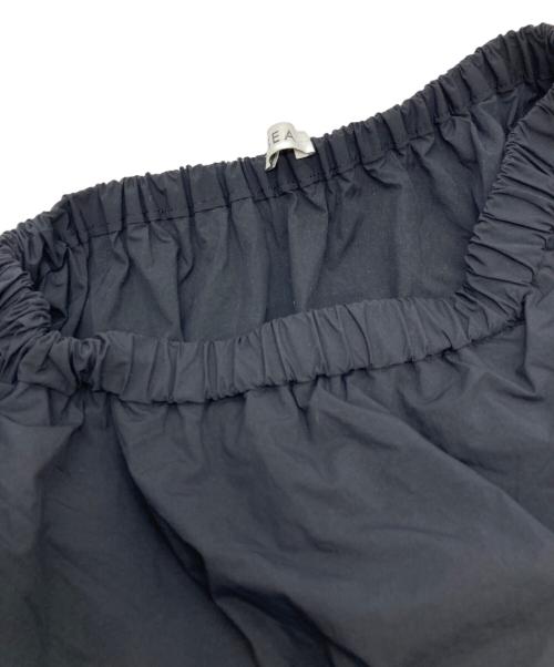 SEA（シー）SEA (シー) タイプライター ドレープスカート ブラック サイズ:FREEの古着・服飾アイテム