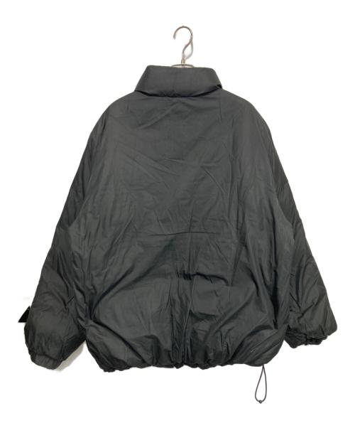 COACH（コーチ）COACH (コーチ) リバーシブル シェルパ シグネチャー ダウン ジャケット ベージュ×ブラック サイズ:なしの古着・服飾アイテム